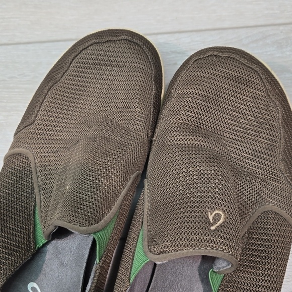 Olukai Nohea mesh slip on Loafer moccasin shoes mens sz 9 main image 6